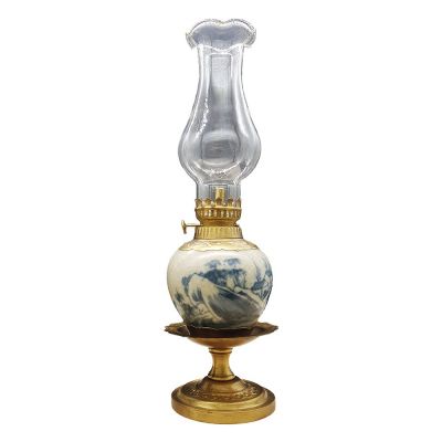 Đèn dầu Sứ-SKU 565K