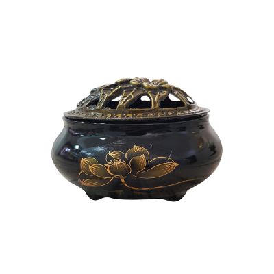 Thố xông trầm bằng sứ